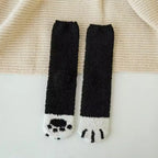 Chaussettes Pilou Motif Chat