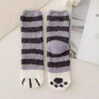 Chaussettes Pilou Motif Chat