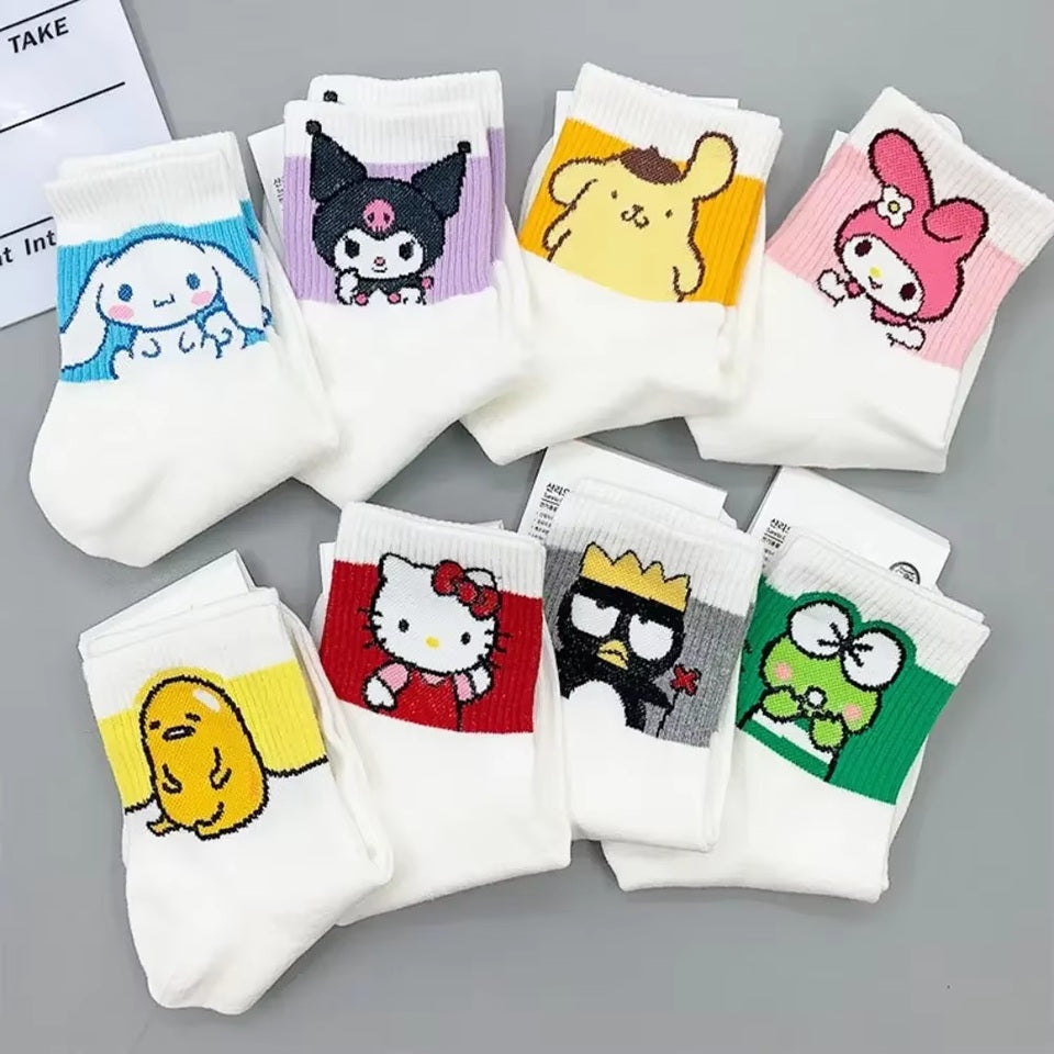 Chaussettes Blanches Sanrio Douces