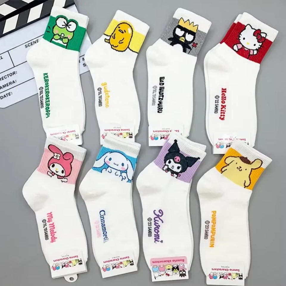 Chaussettes Blanches Sanrio Douces