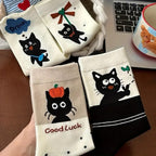 Chaussettes de Chat Noir