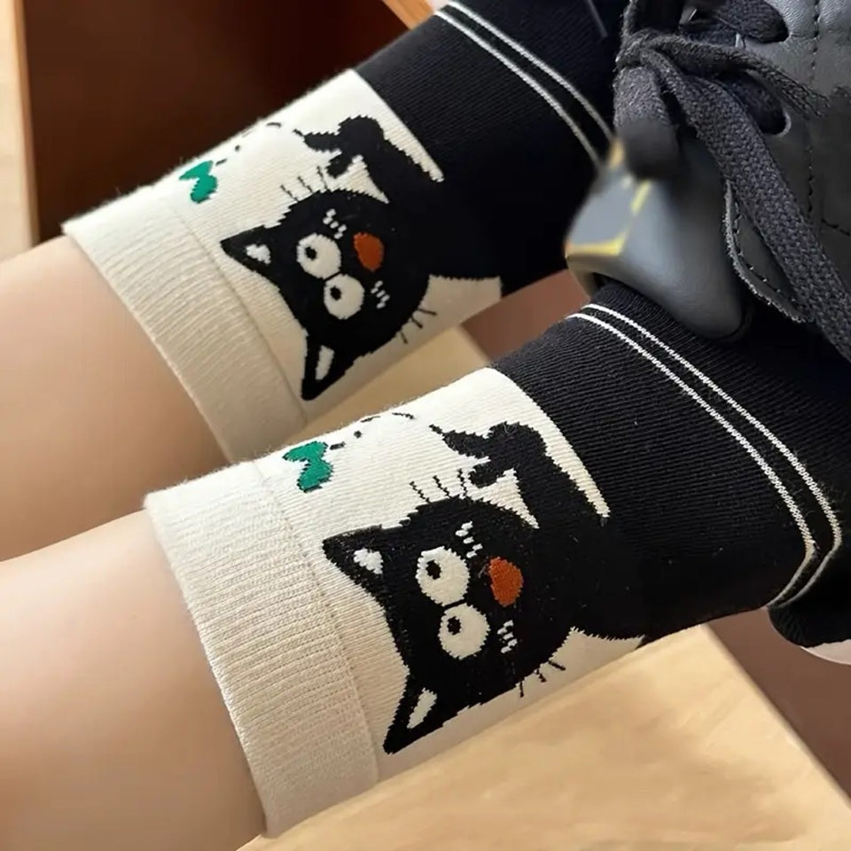 Chaussettes de Chat Noir