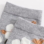 Chaussettes à Motif Fleur d'Hibiscus