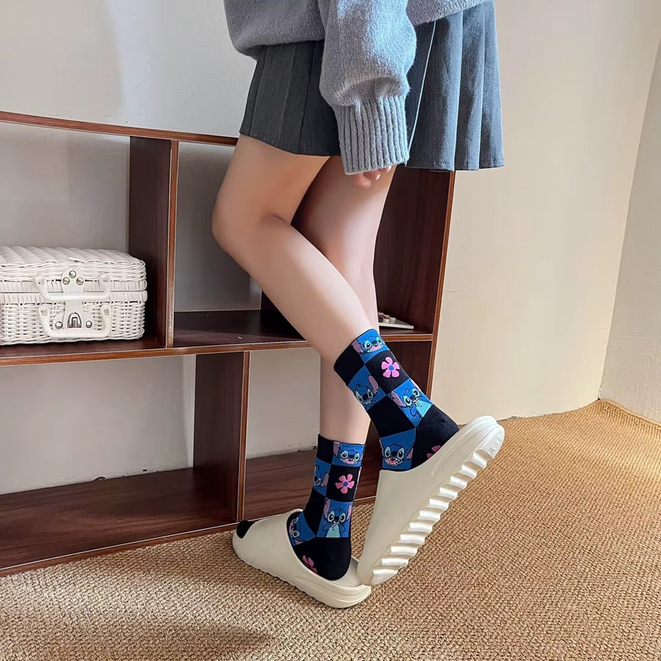 Chaussettes de Stitch Colorées