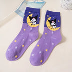 Chaussettes Cartoon Kawaii Sanrio Multicolores