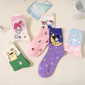 Chaussettes Cartoon Kawaii Sanrio Multicolores