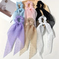 Chouchou en Foulard à Broderies