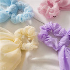 Chouchou en Foulard à Broderies