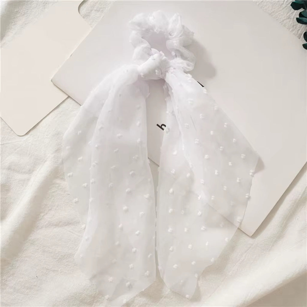 Chouchou en Foulard à Broderies