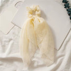 Chouchou en Foulard à Broderies