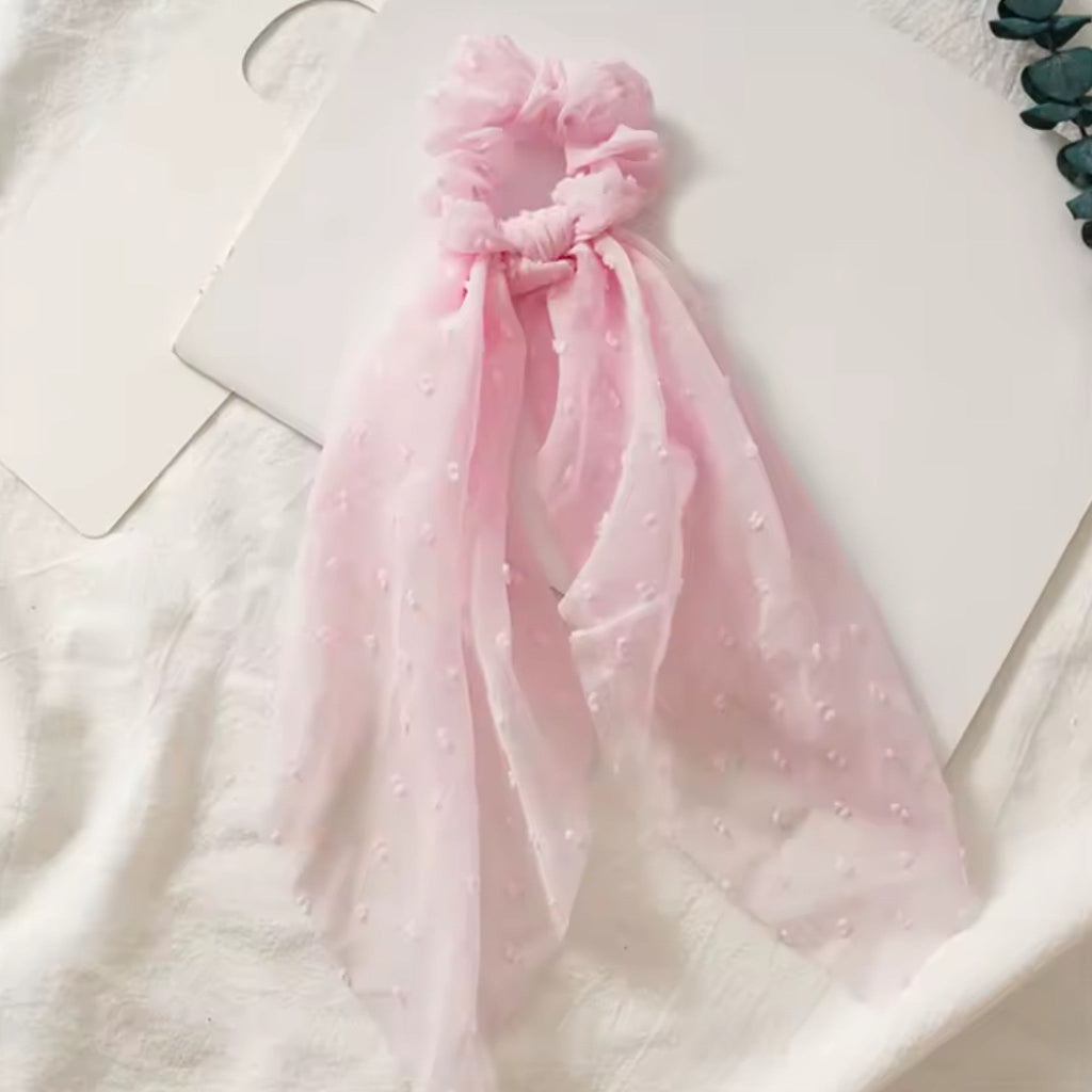 Chouchou en Foulard à Broderies