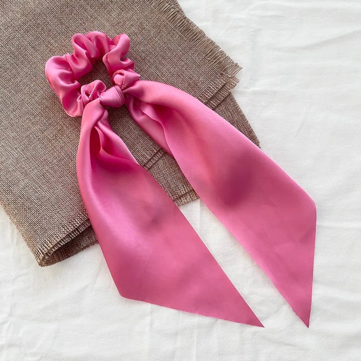 Chouchou en Satin Lisse