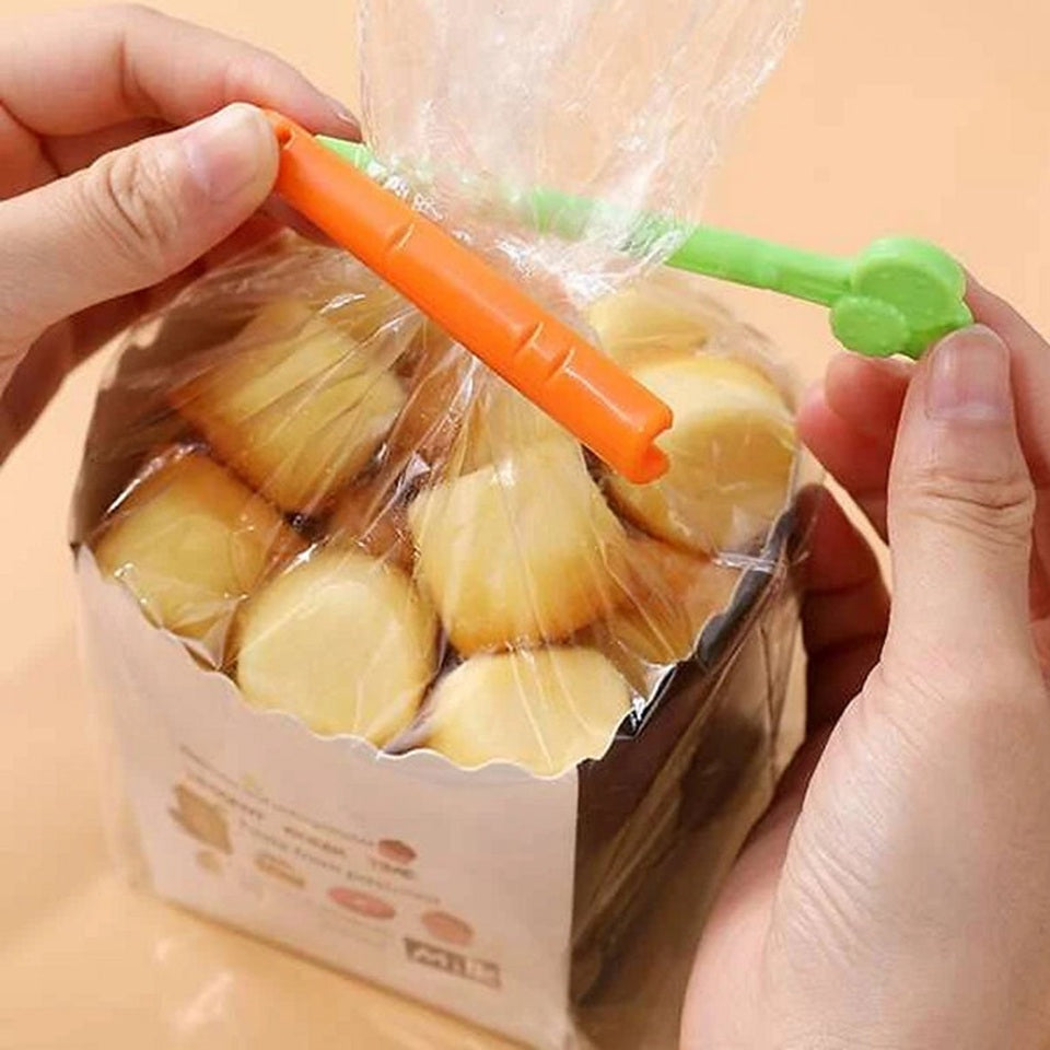 Clips de Sachet en Forme de Carotte