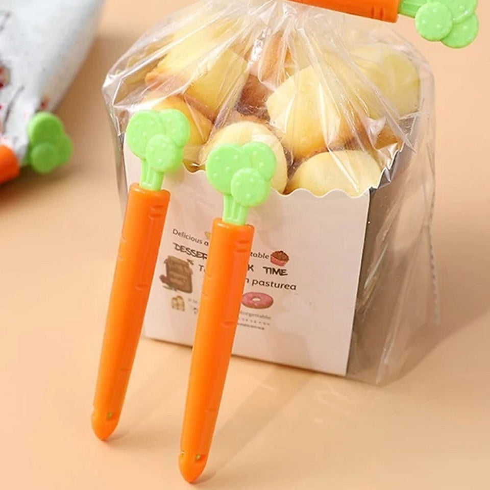 Clips de Sachet en Forme de Carotte