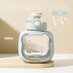 Gourde en Plastique 1 l Ours Kawaii - Câlin Kawaii
