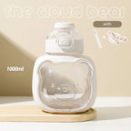 Gourde en Plastique 1 l Ours Kawaii - Câlin Kawaii