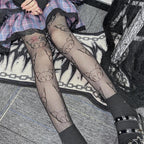 Collants en Résille Motif Kuromi