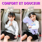 Coussin en Peluche Licorne Mauve à Étoiles