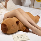 Peluche Capybara Douce Marron Clair
