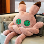 Peluche Créature Rose Poudré à Longues Pattes