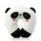 Coussin de Nuque en Peluche Panda Souriant