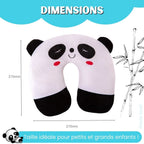 Coussin de Nuque en Peluche Panda Souriant