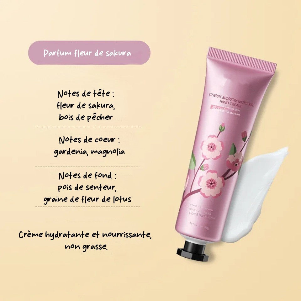 Crème pour Mains au Sakura
