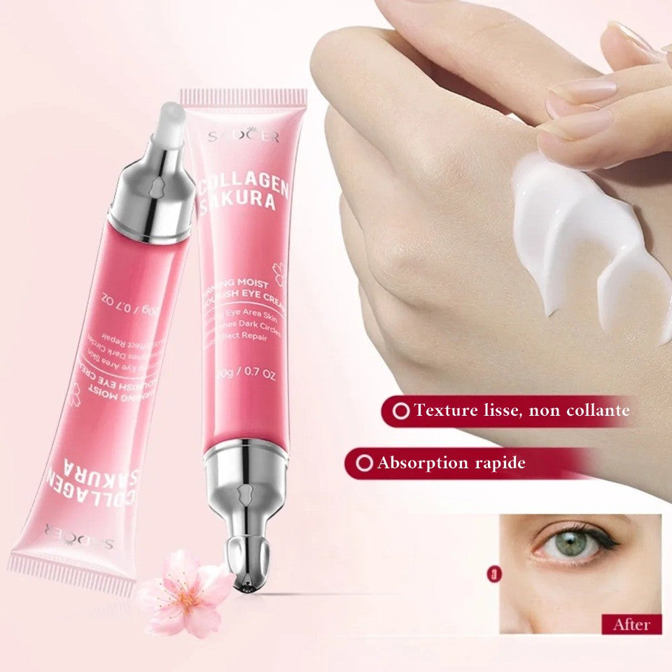 Crème Contour des Yeux au Sakura