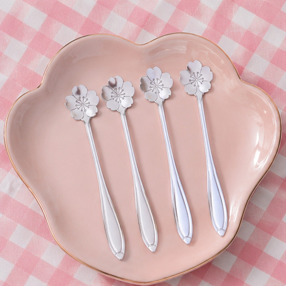 Cuillères en Forme de Sakura, Lot de 2
