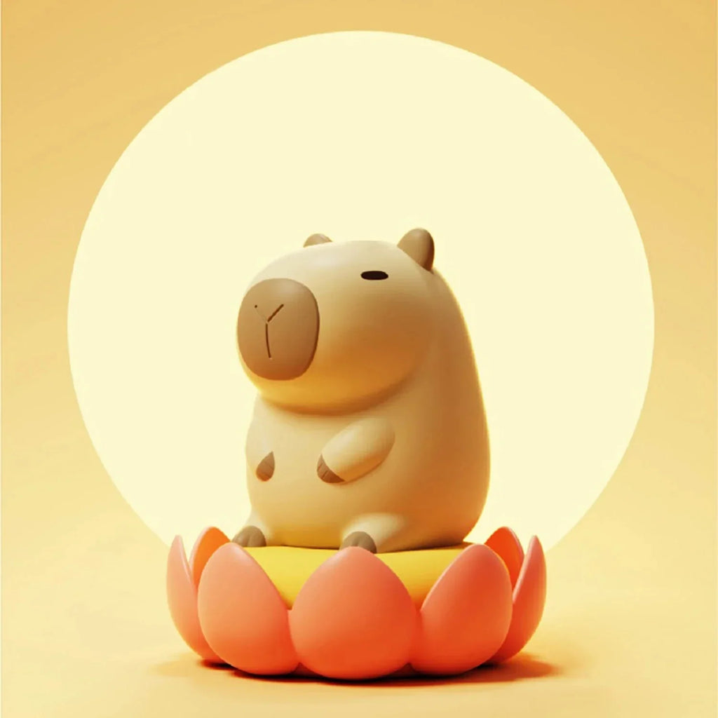 Peluche de Capybara Kawaii Beige