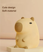 Peluche de Capybara Kawaii Beige