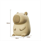 Peluche de Capybara Kawaii Beige