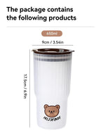 Tasse à café portable Dear Bear - Câlin Kawaii