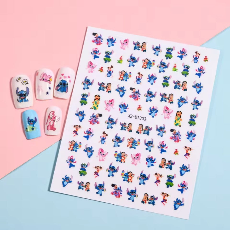 Décalcomanie de Nail Art Stitch