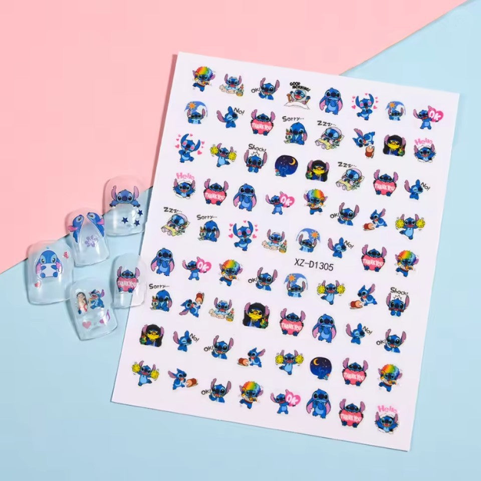 Décalcomanie de Nail Art Stitch