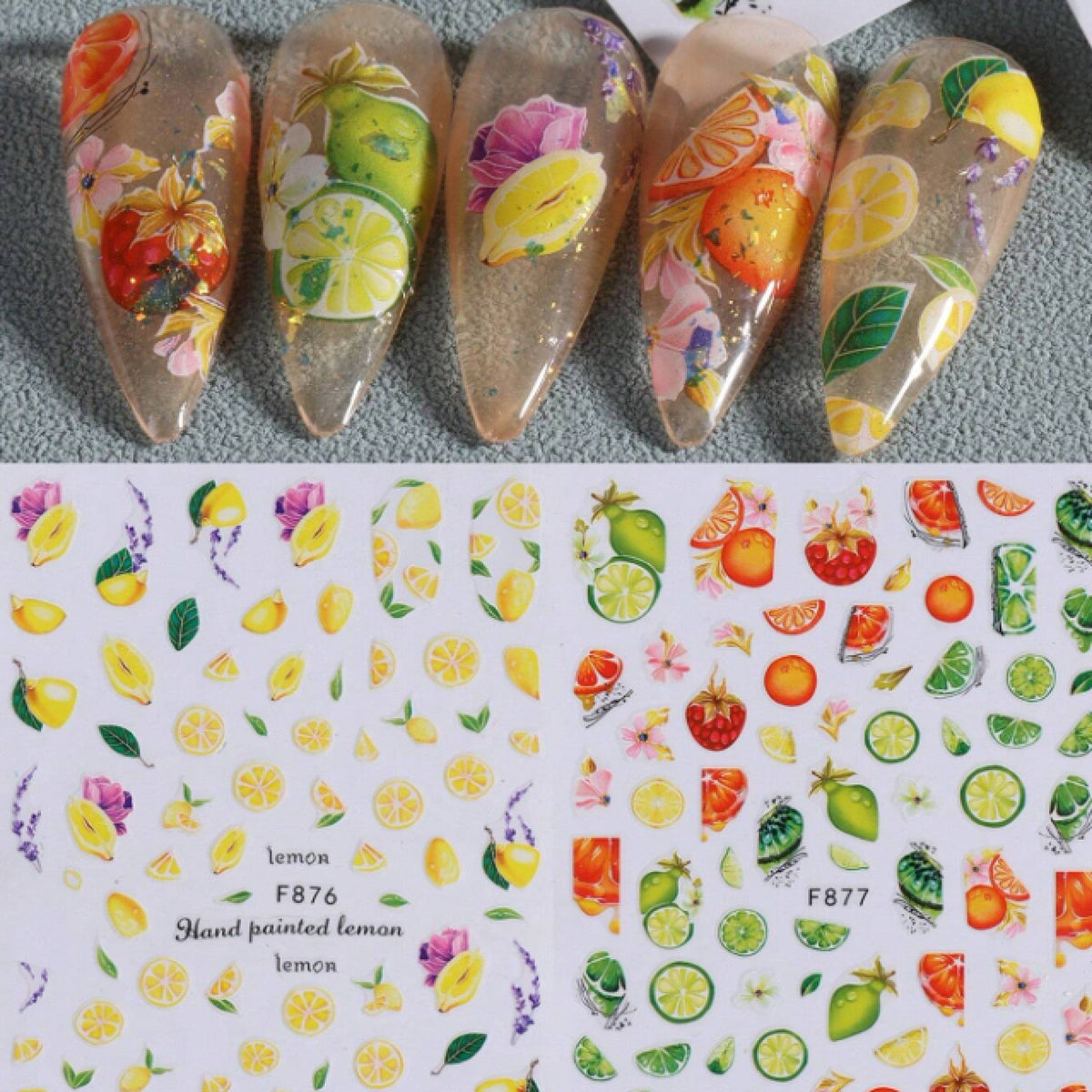 Vernis à Ongles Agrumes Colorés