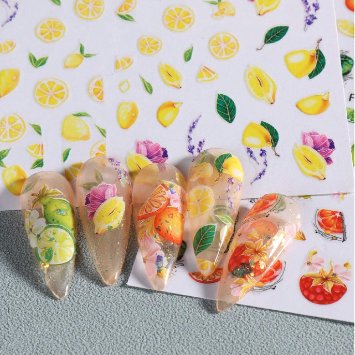 Vernis à Ongles Agrumes Colorés