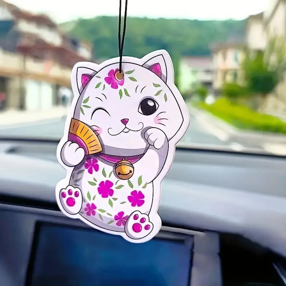 Désodorisant à suspendre Maneki Neko Chat