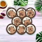 Lot Kawaii d'Accessoires Capybara Adorables
