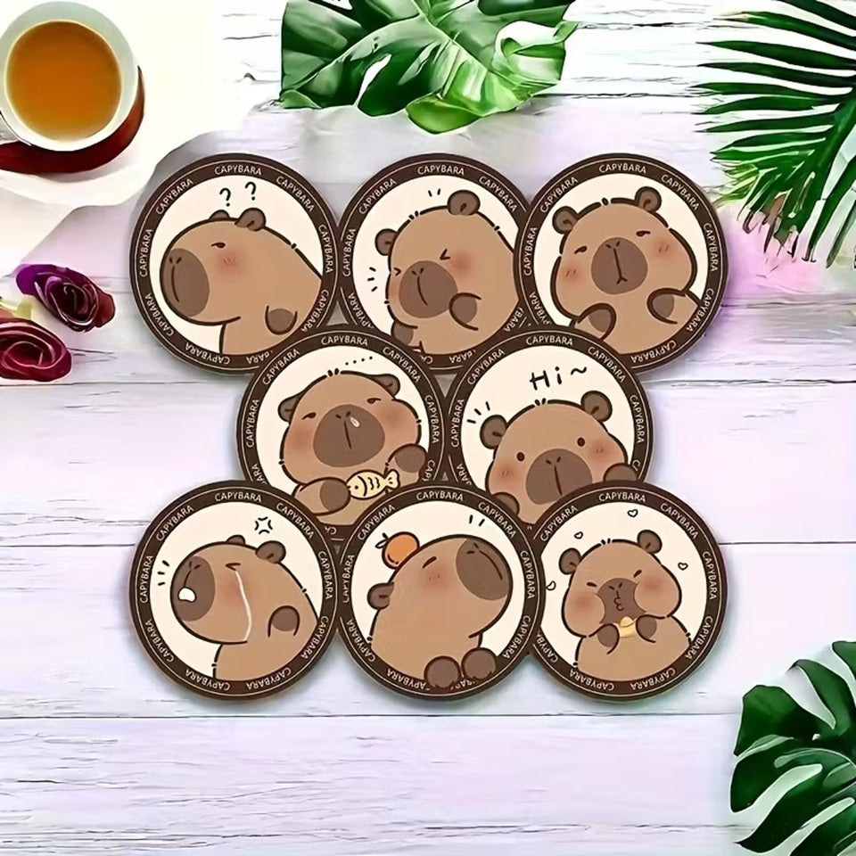 Lot Kawaii d'Accessoires Capybara Adorables