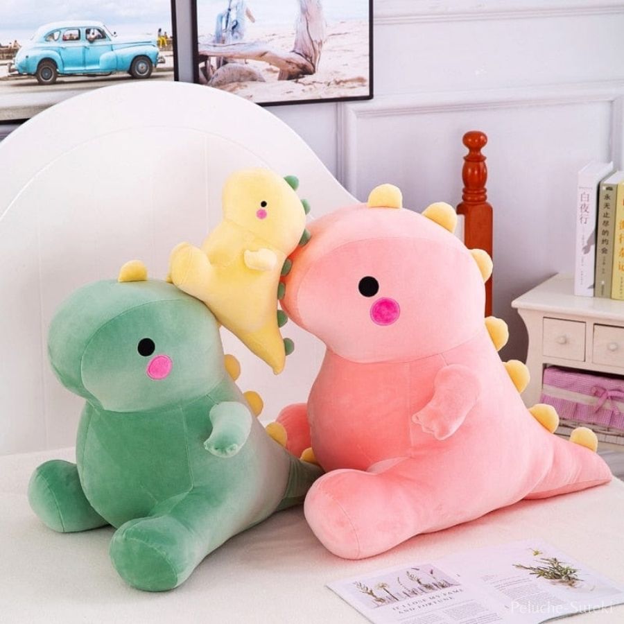 Peluche de Dinosaure Pastel Mignonne et Douce