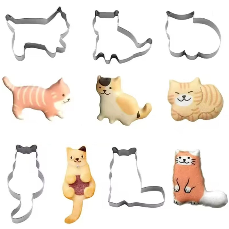 Lot de 2 Emporte-Pièces Chat