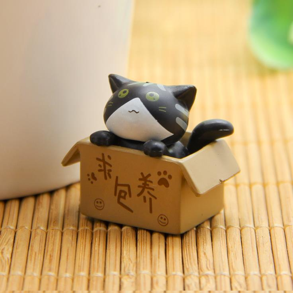 Figurine Chat en Carton Décorative