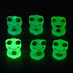 Lot de 6 Figurines Grenouille Colorées