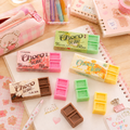 Gommes à Effacer Choco Love en Forme de Chocolat