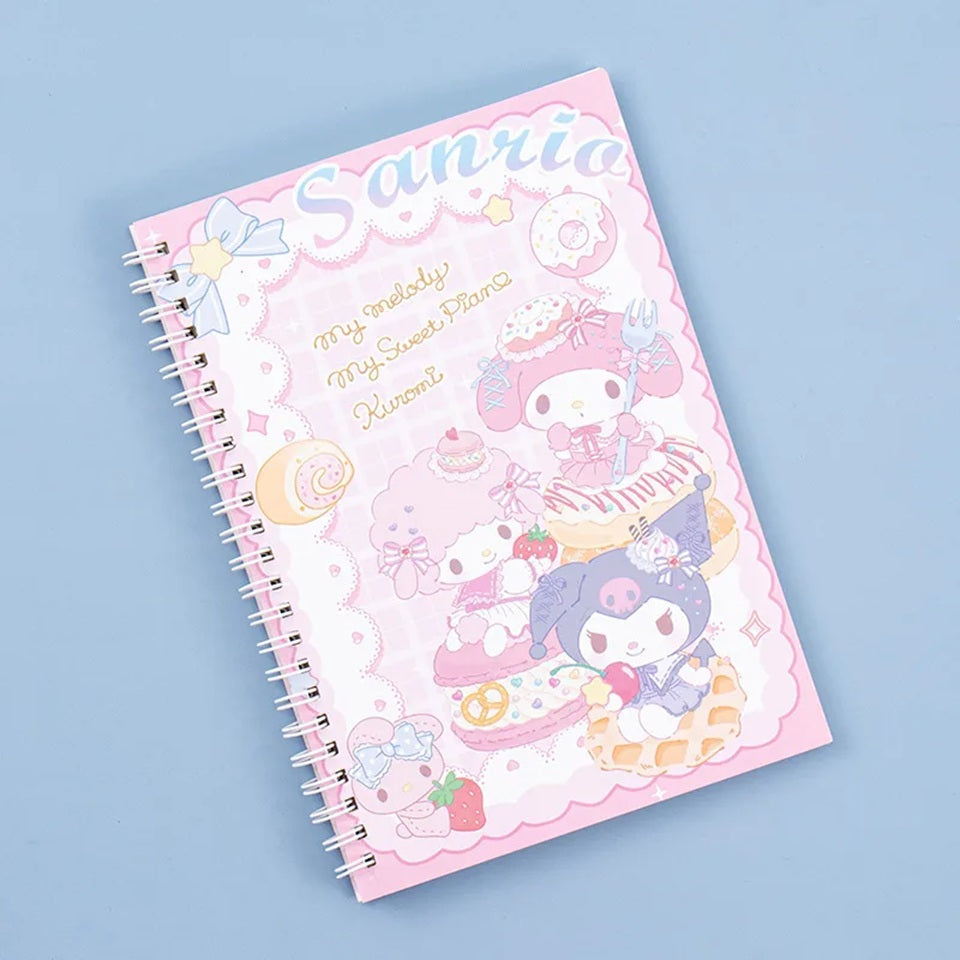 Carnet à Spirales Sanrio Coloré