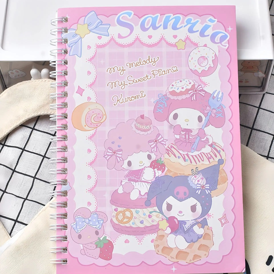 Carnet à Spirales Sanrio Coloré