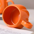 Mug en Céramique Citrouille à Visage d'Halloween