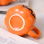 Mug en Céramique Citrouille à Visage d'Halloween