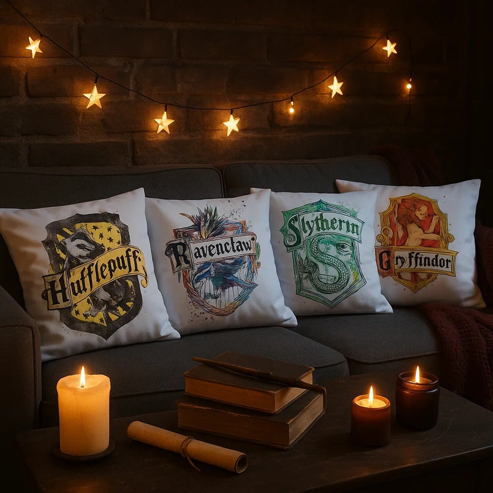 Housse de Coussin Poudlard